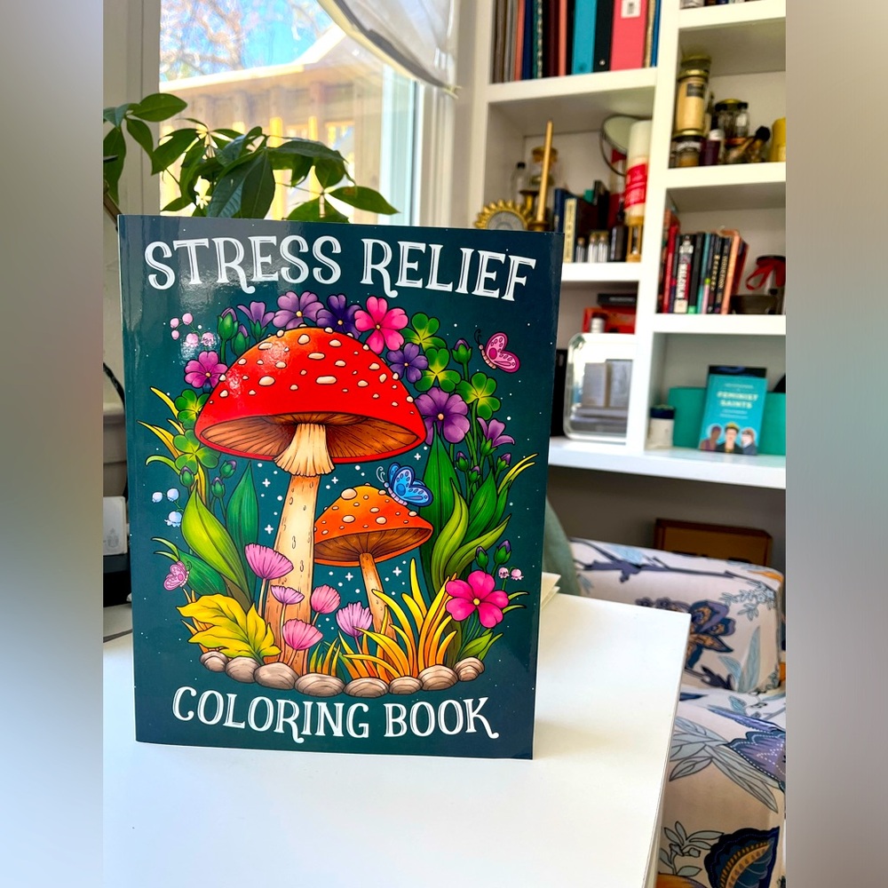 🔮 3/$21 🔮 Stress Relief Coloring Book